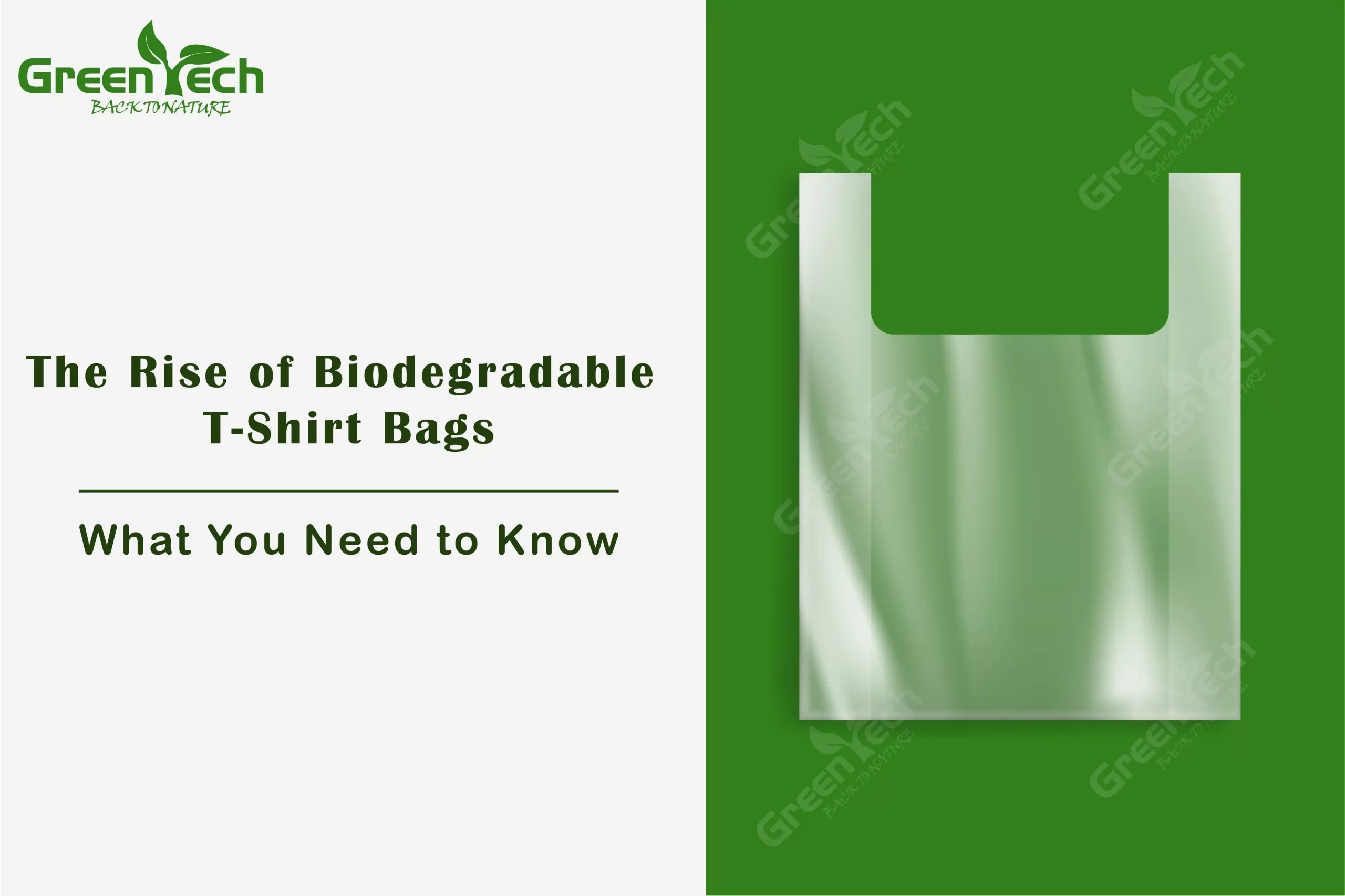 You are currently viewing The Rise of Biodegradable T-Shirt Bags: What You Need to Know