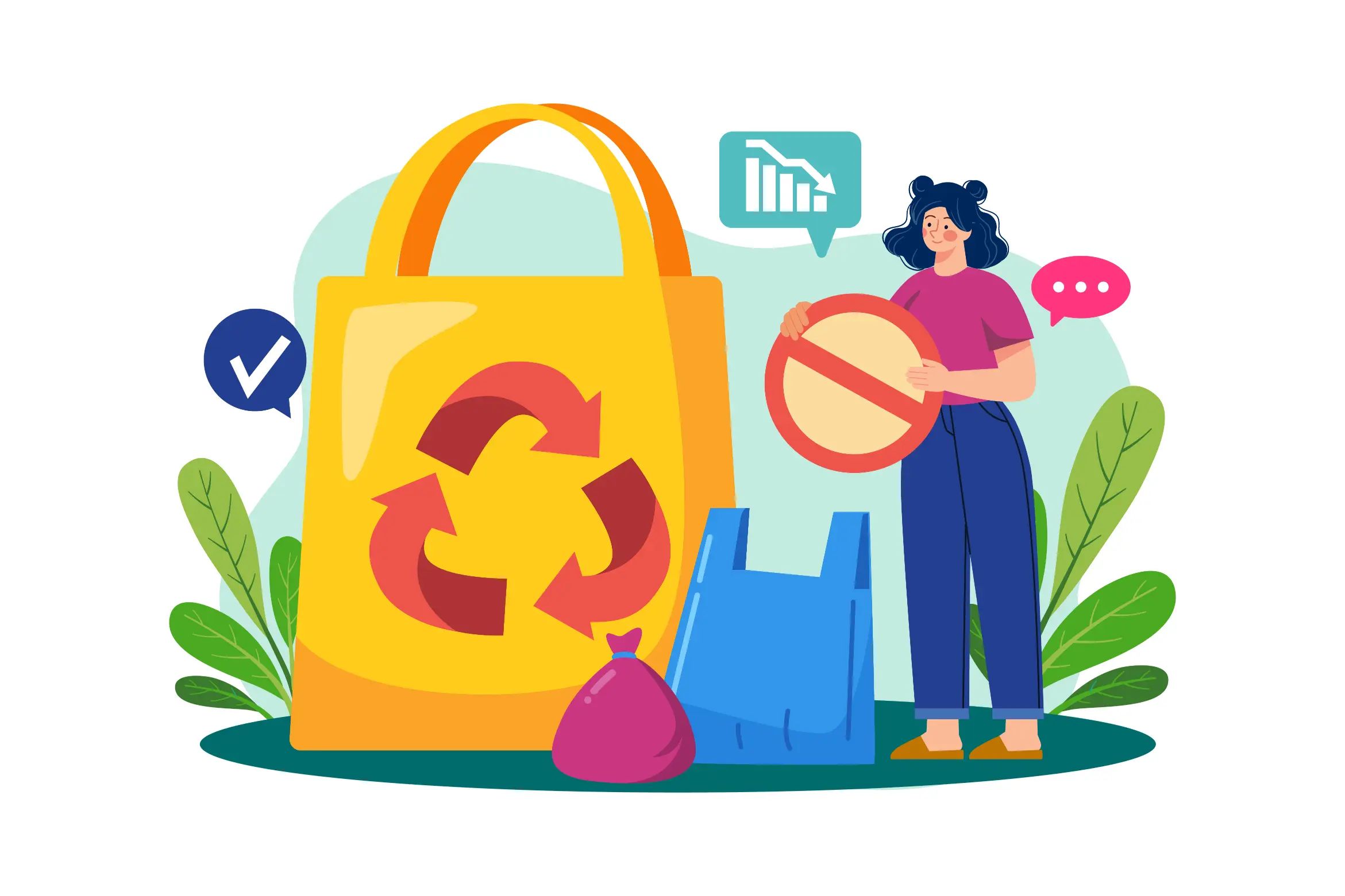 Read more about the article What Makes Biodegradable Plastic Bags the Best Alternative to Plastics?